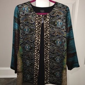 EUC COOL Chico’s jacket size 1P